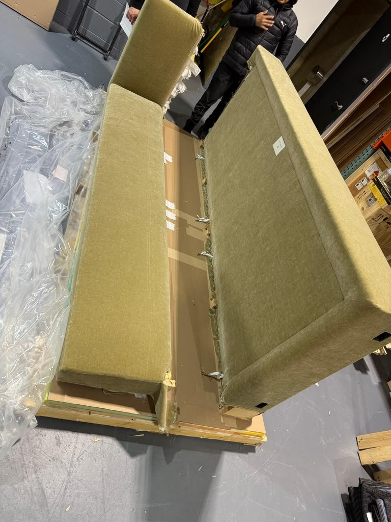 Sofa Disassembly & Reassembly